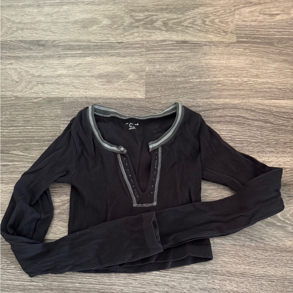 Urban Outfitters Out From Under Cropped Longsleeve